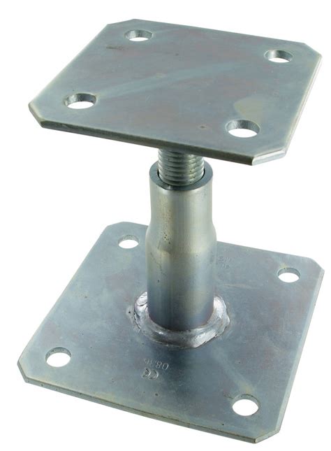 simpson adjustable post base